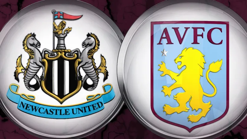 Cầu thủ Newcastle và Aston Villa tranh chấp quả bóng trên sân - Phong độ gần